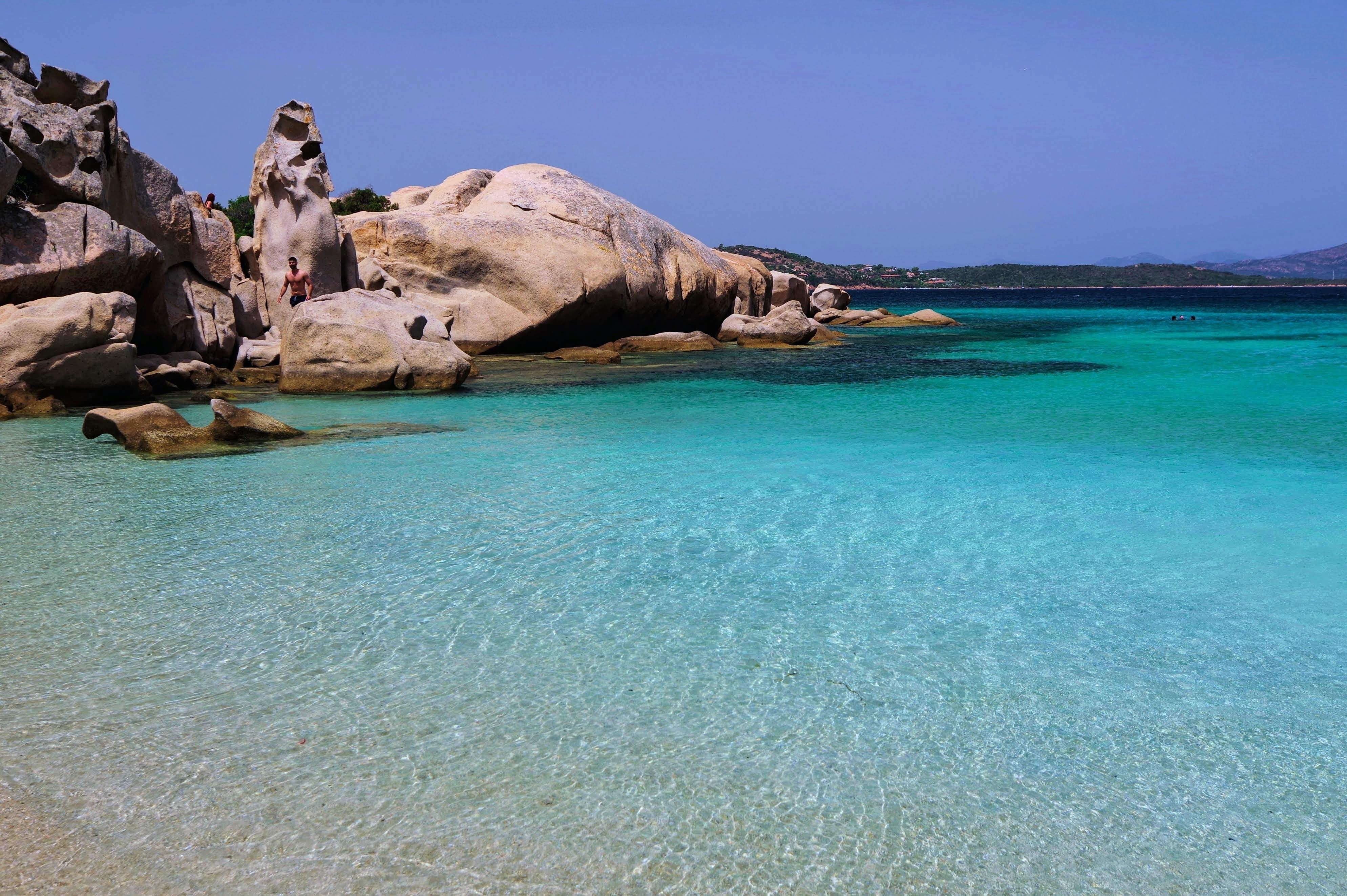 Costa Smeralda barca mare turchese
